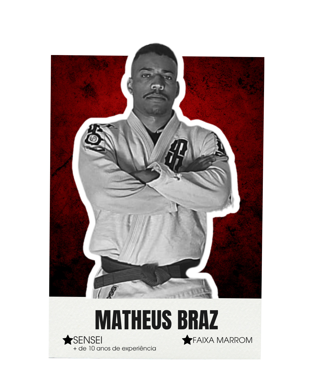 Matheus Braz - Sensei Faixa Marrom